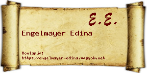 Engelmayer Edina névjegykártya